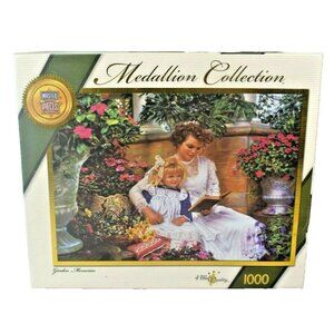 MasterPieces Medallion Collection Garden Memories by Sandra Kuck 1000 Pieces